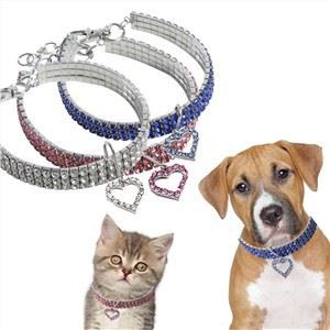 Bling Full Diamond Shiny Dog And Pet Collars